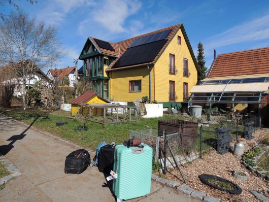Unser Haus bei der R&uuml;ckkehr